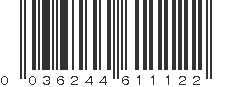 UPC 036244611122