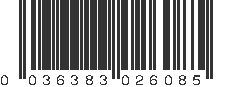 UPC 036383026085