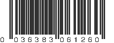 UPC 036383061260