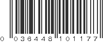 UPC 036448101177