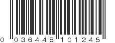 UPC 036448101245