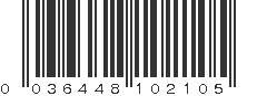 UPC 036448102105