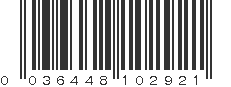 UPC 036448102921