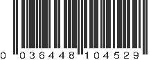 UPC 036448104529