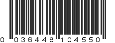 UPC 036448104550