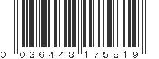 UPC 036448175819