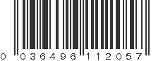 UPC 036496112057