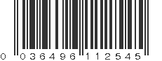 UPC 036496112545