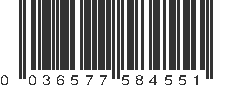 UPC 036577584551