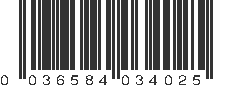 UPC 036584034025