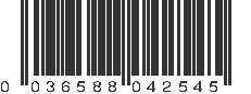 UPC 036588042545