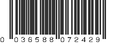 UPC 036588072429