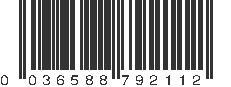 UPC 036588792112