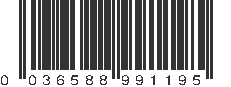 UPC 036588991195