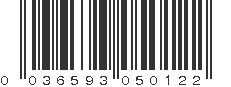 UPC 036593050122