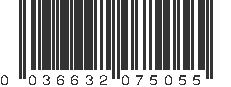 UPC 036632075055