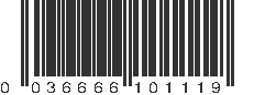 UPC 036666101119