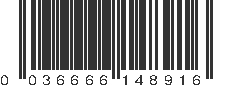 UPC 036666148916