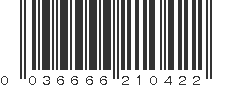 UPC 036666210422