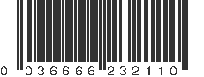 UPC 036666232110