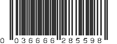 UPC 036666285598