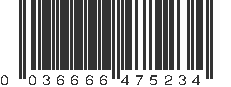 UPC 036666475234