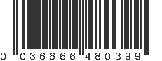 UPC 036666480399