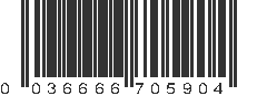 UPC 036666705904