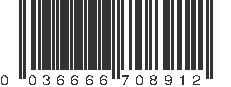 UPC 036666708912