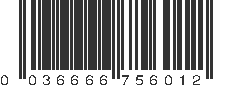 UPC 036666756012