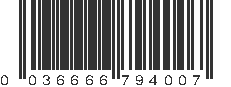 UPC 036666794007