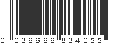 UPC 036666834055