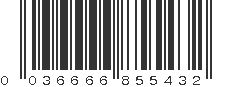 UPC 036666855432