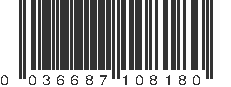 UPC 036687108180