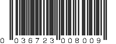 UPC 036723008009