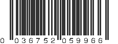 UPC 036752059966