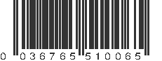 UPC 036765510065