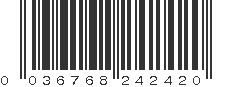 UPC 036768242420