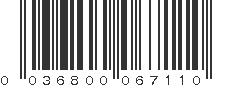 UPC 036800067110