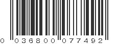 UPC 036800077492