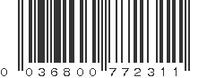 UPC 036800772311