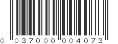 UPC 037000004073