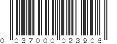 UPC 037000023906