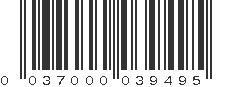 UPC 037000039495