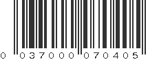 UPC 037000070405