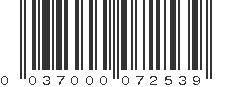 UPC 037000072539