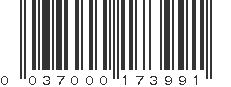 UPC 037000173991