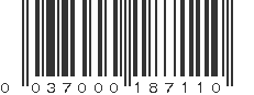 UPC 037000187110