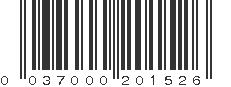 UPC 037000201526