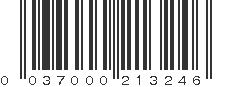 UPC 037000213246